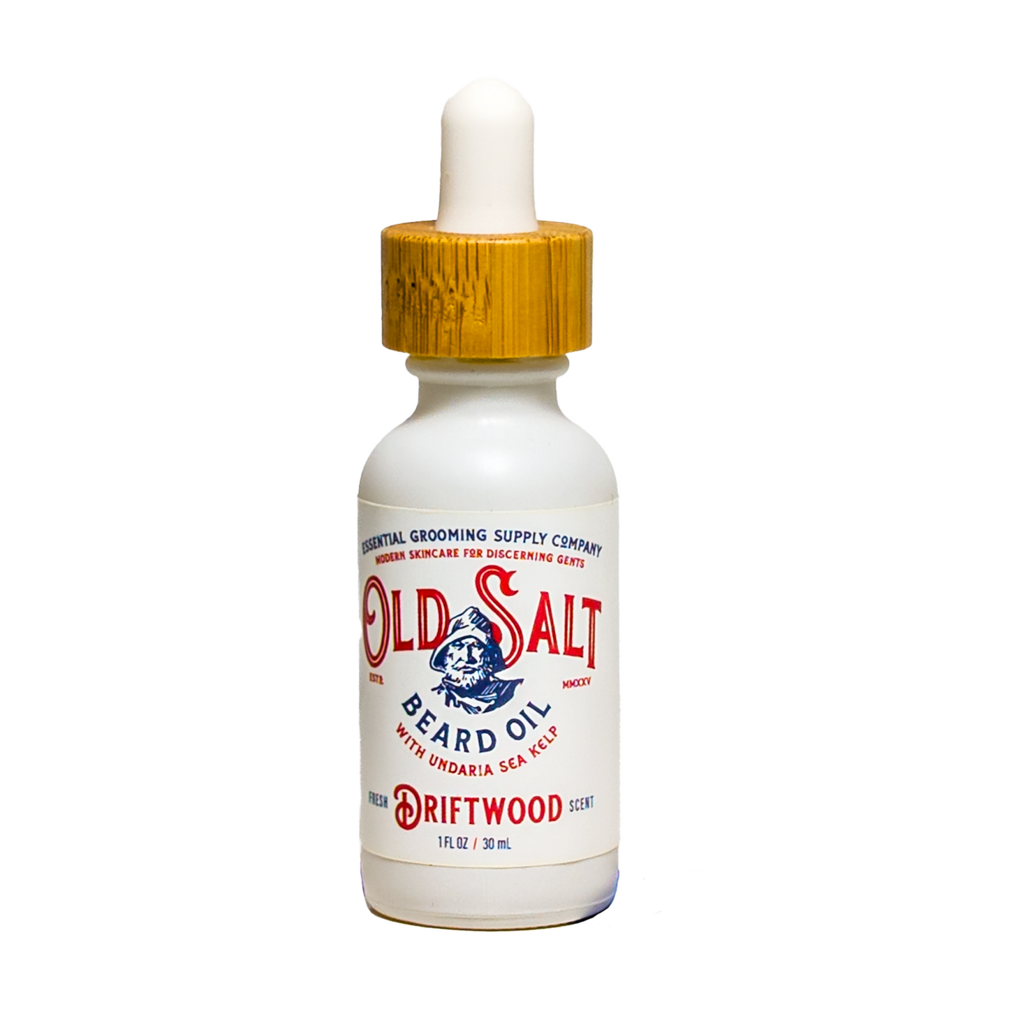 Beard Oil - Driftwood With Undaria Sea Kelp 1 oz