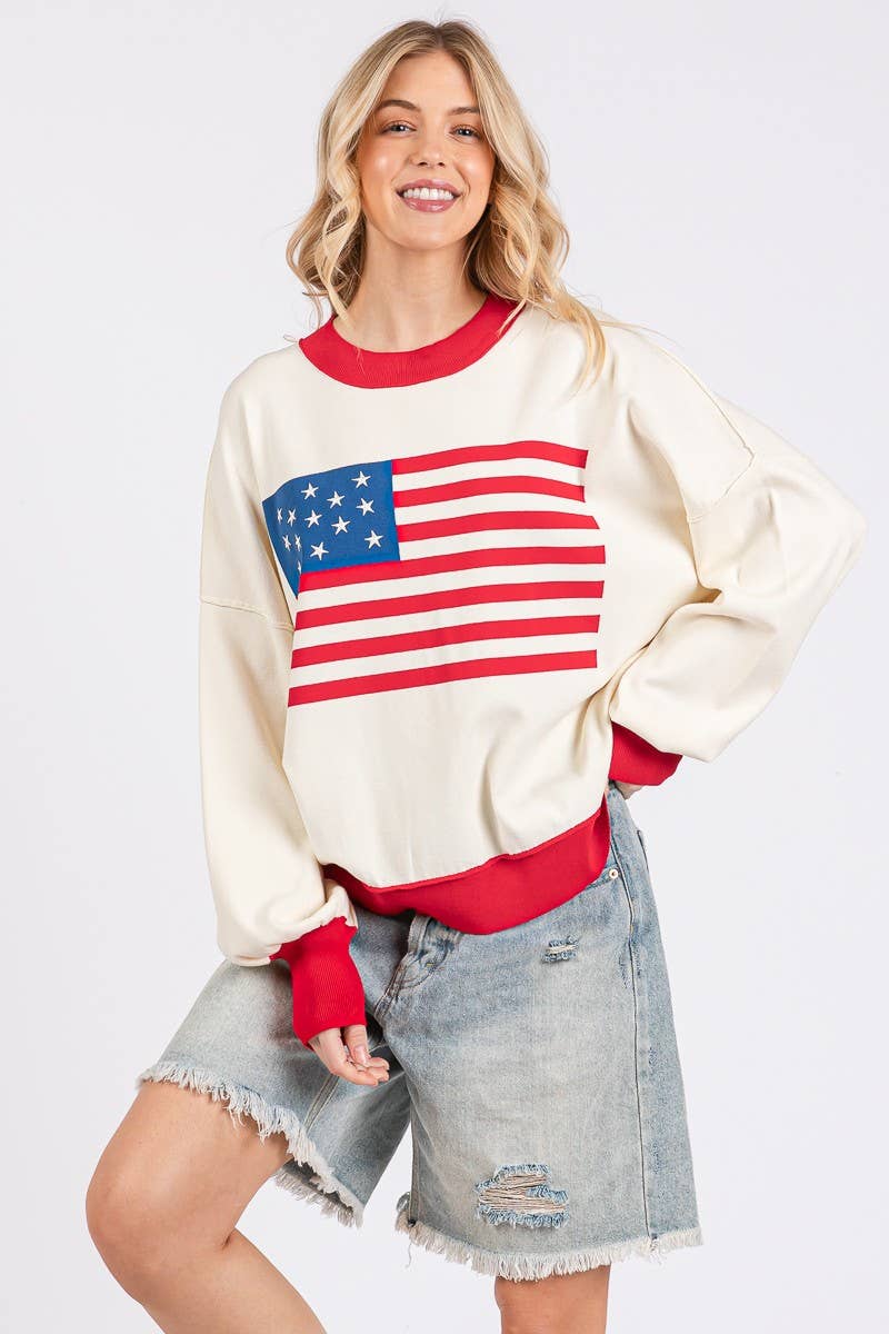 Patriot Relaxed Fit Sweater