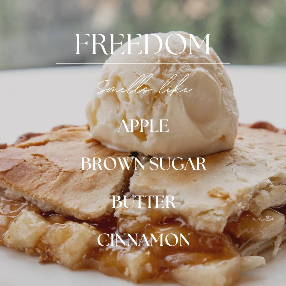 Freedom | Baked Apple Pie | 2.4 oz. Soy Wax Melt
