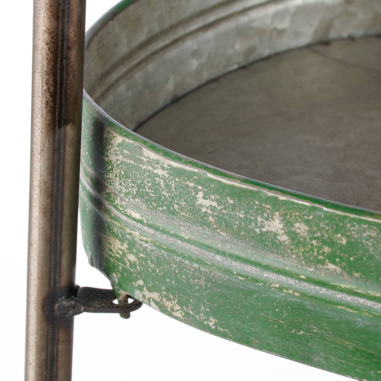 Metal Three Tiered Ladder Tray