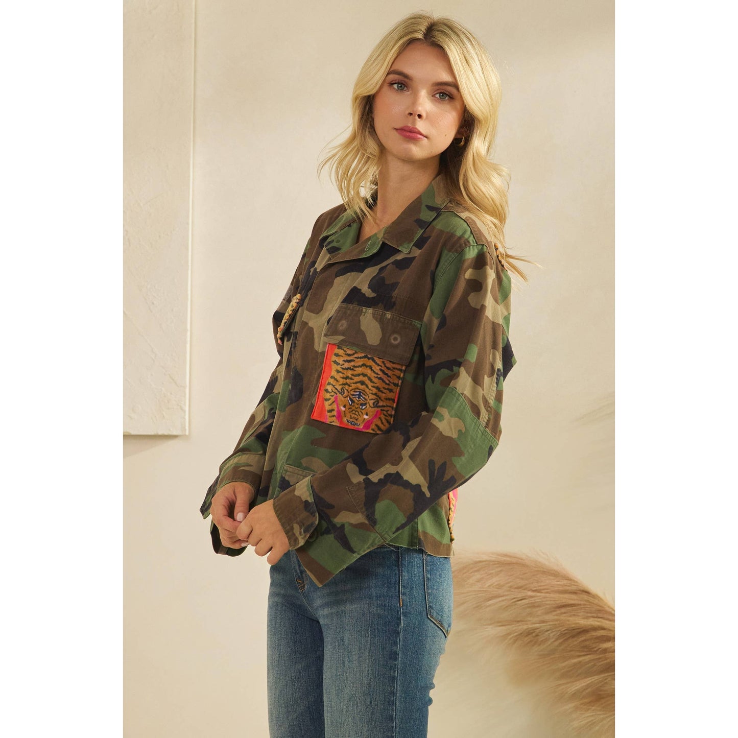 Into the Wild Recycled Camo Jacket
