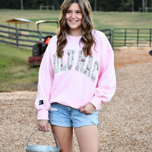 CAMO/LIGHT PINK: LIGHT PINK / X-Large