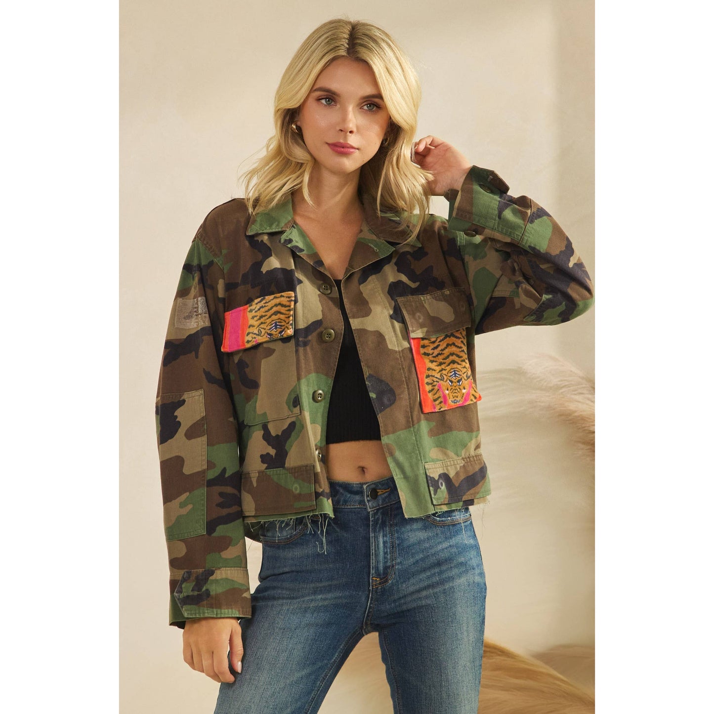 Into the Wild Recycled Camo Jacket