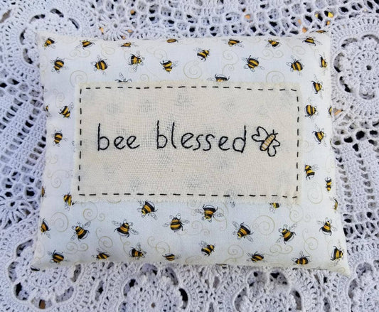 Bee Blessed Pillow