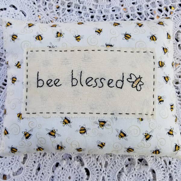 Bee Blessed Pillow