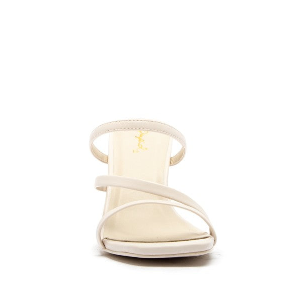 Strappy Mule Heel