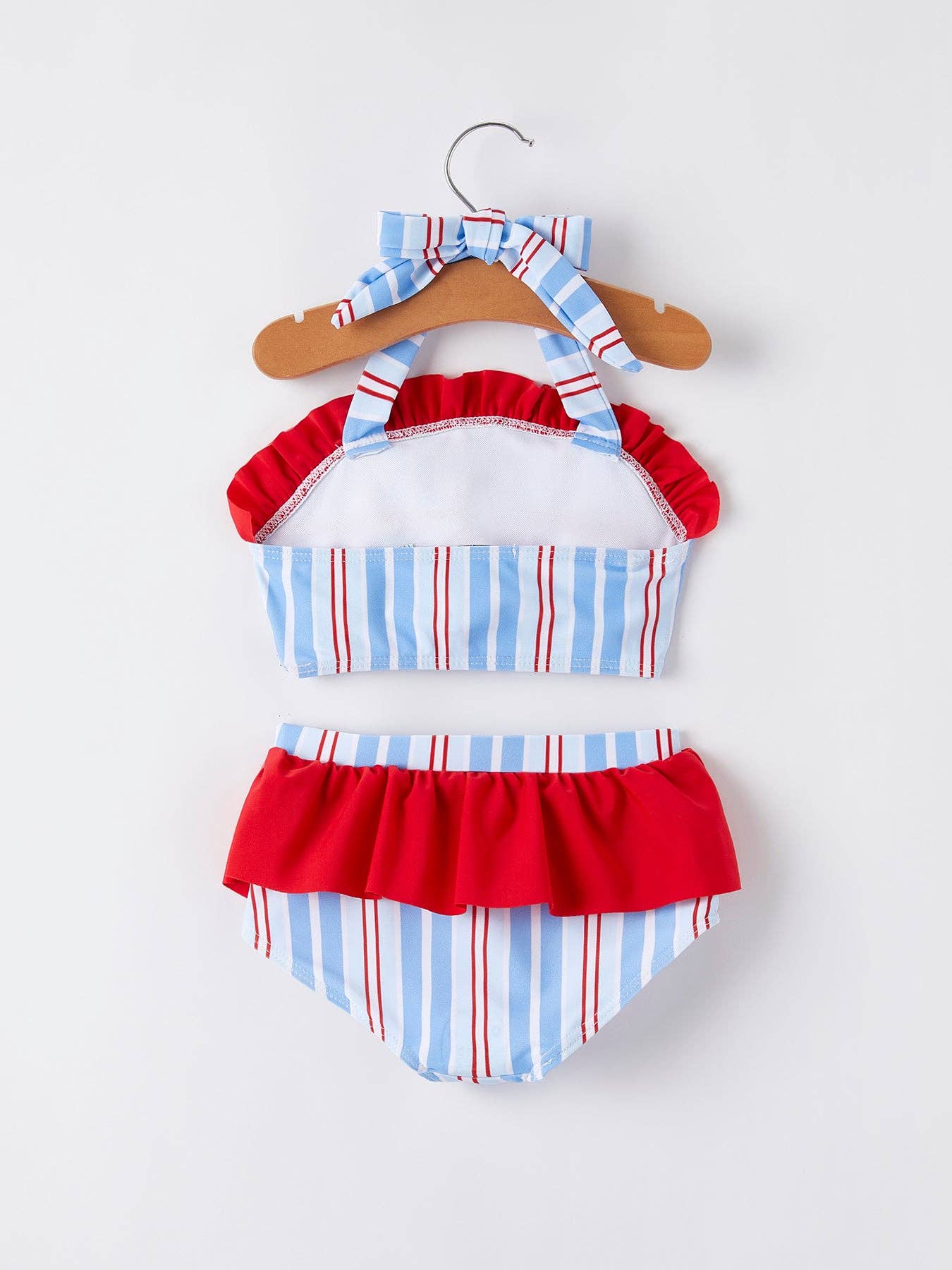 Independence Day Ice Cream Stripe Swimsuit