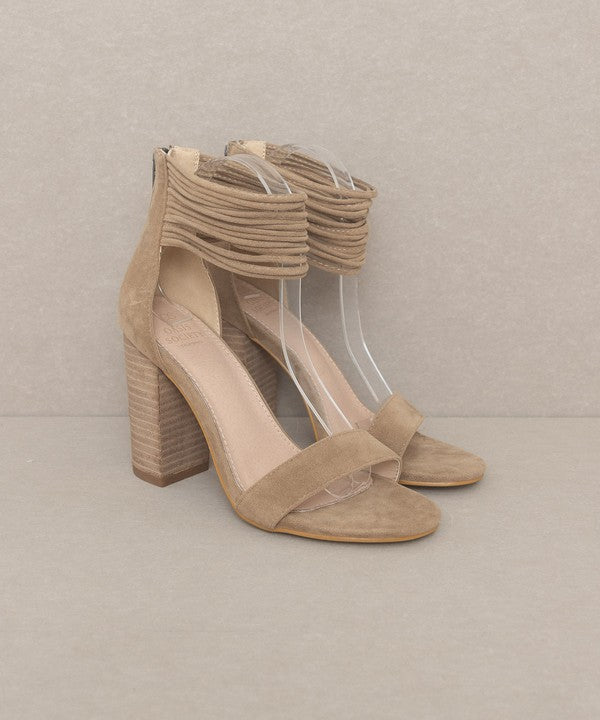 OASIS SOCIETY Blake - Strappy Ankle Wrapped Heel