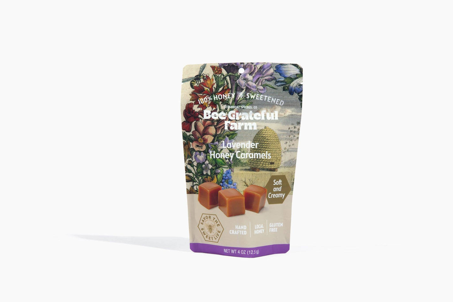 Assortment case 100% Honey Sweetened Caramels