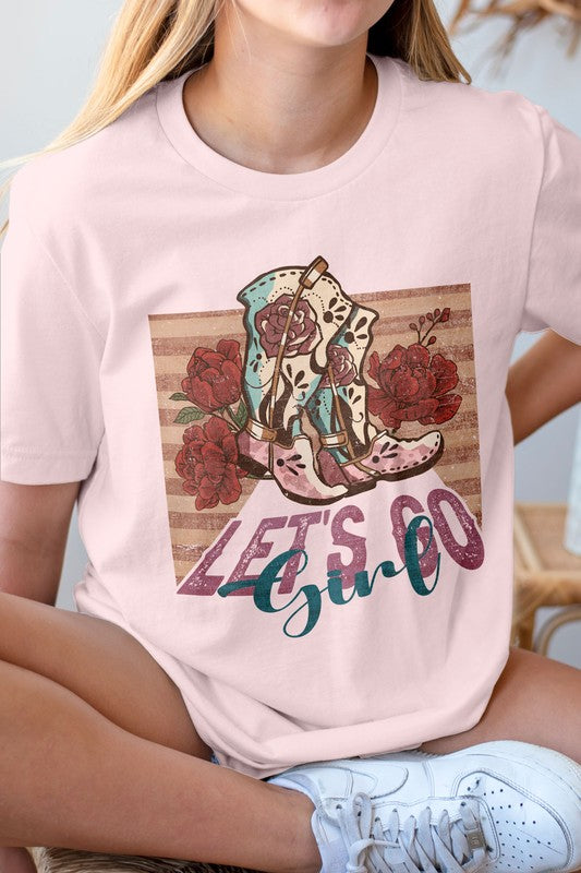 Let's Go Girl, Western Graphic Tee