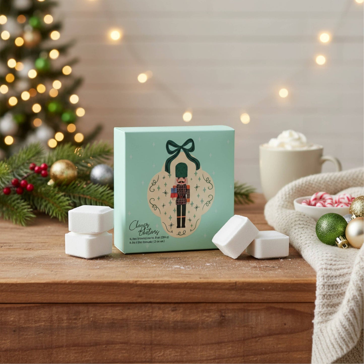 Christmas Nutcracker Shower Steamers Stocking Stuffers