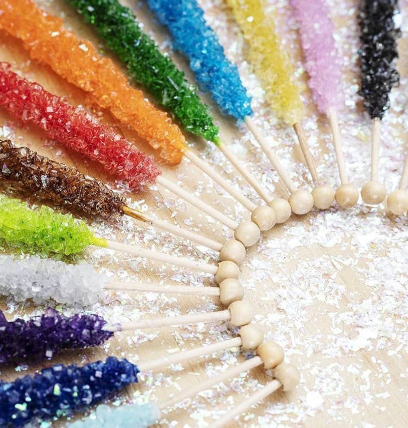 Nostalgic Old-Fashioned Rock Candy 🍭 w/ Stick 36 Count Tub