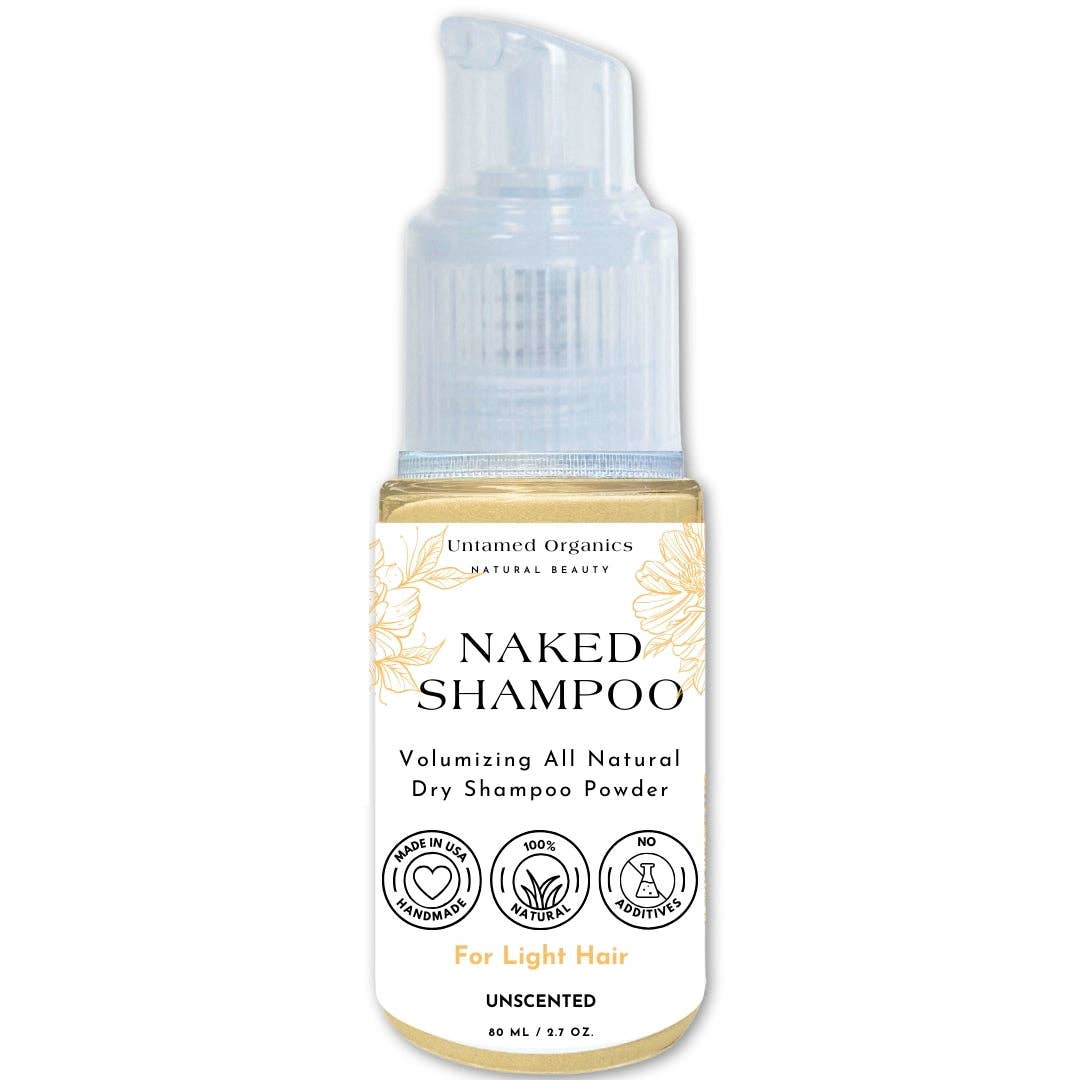 All Natural Dry Shampoo Powder | 2.7 oz: Light