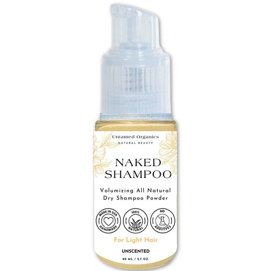 All Natural Dry Shampoo Powder | 2.7 oz: Light