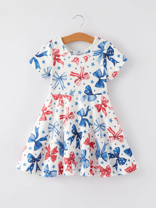 Starlight Bow Girls Dress