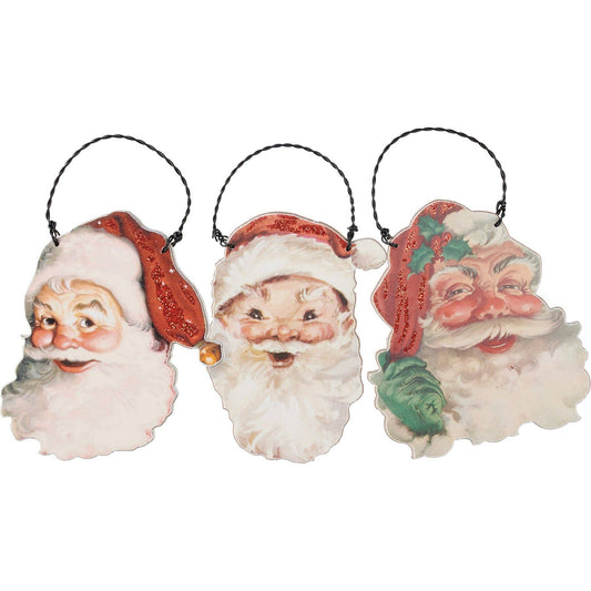 Santa Claus Ornament Set
