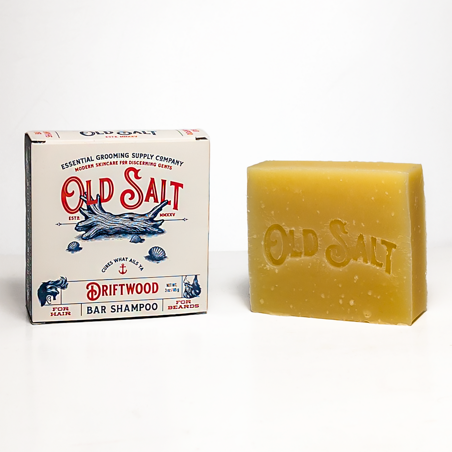 Shampoo for Hair and Beard - Driftwood: Boxed 3 oz