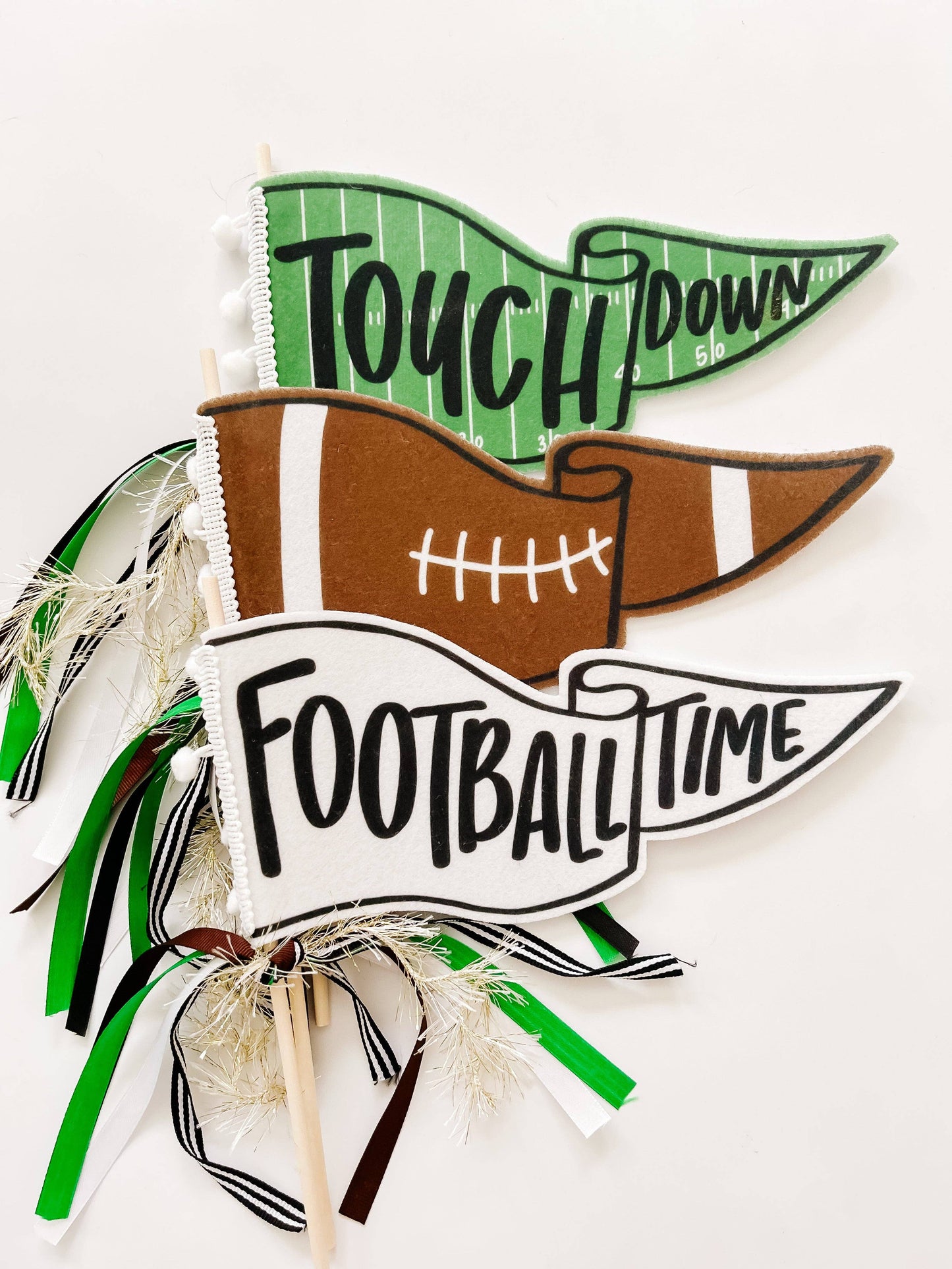 Touchdown Pennant Flags
