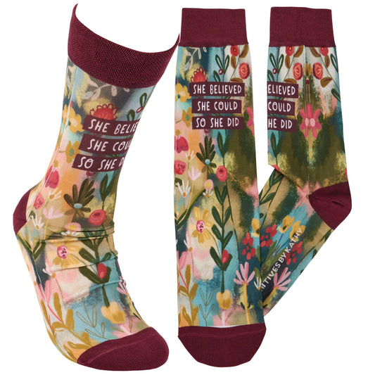 So She Did Socks