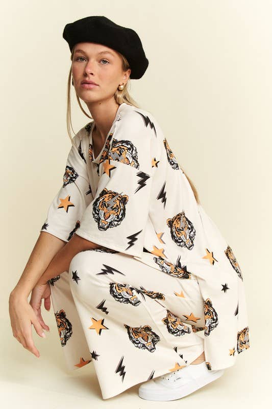 Electric Tiger Pants Set
