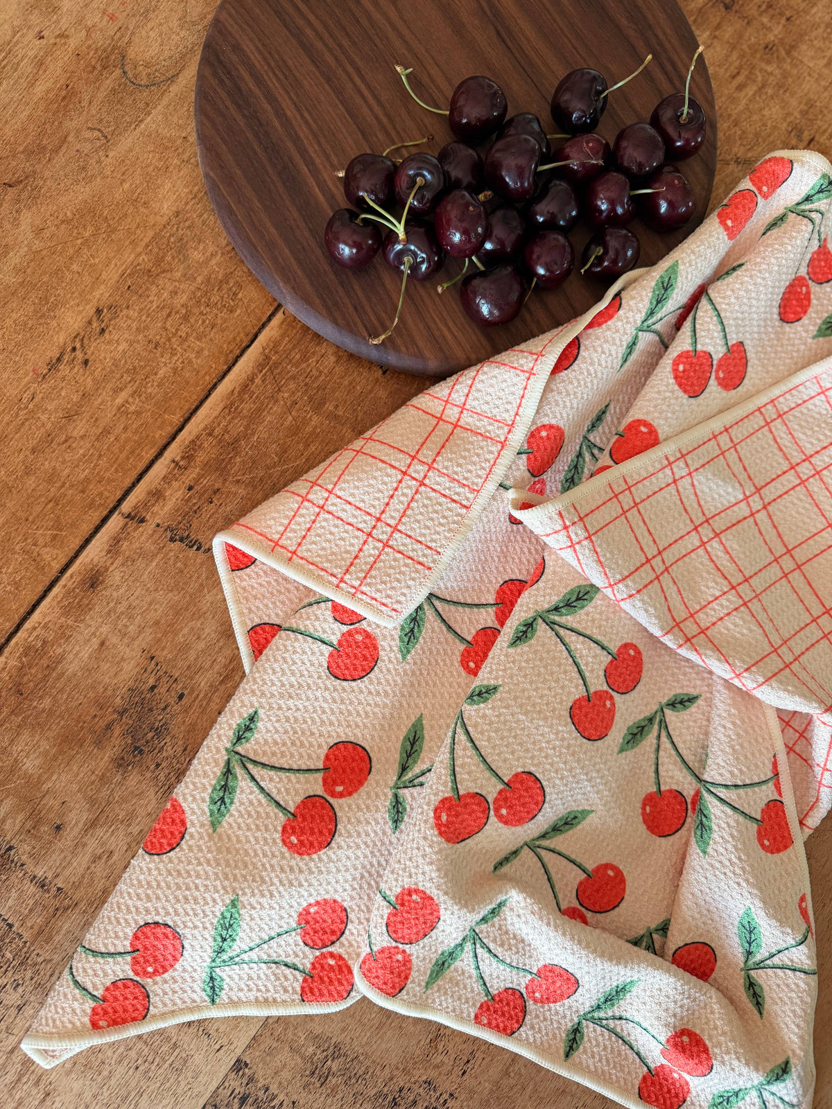Kitchen Tea Towel Quick Dry | Cherry Lover
