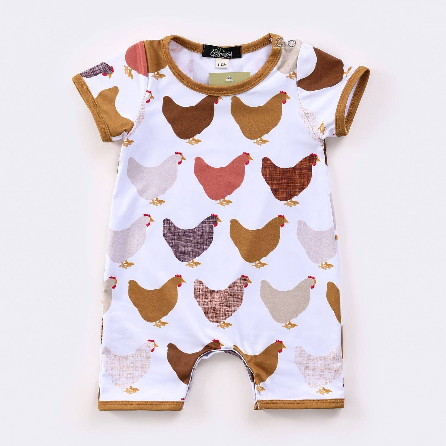 Coyote Chicken Boy Romper