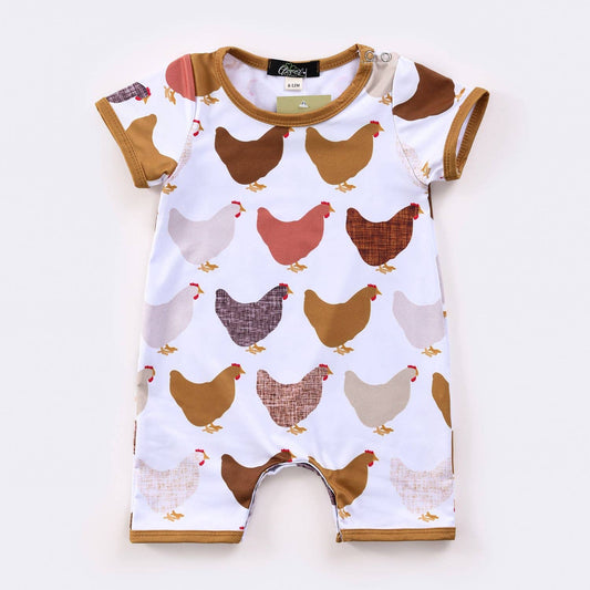 Coyote Chicken Boy Romper