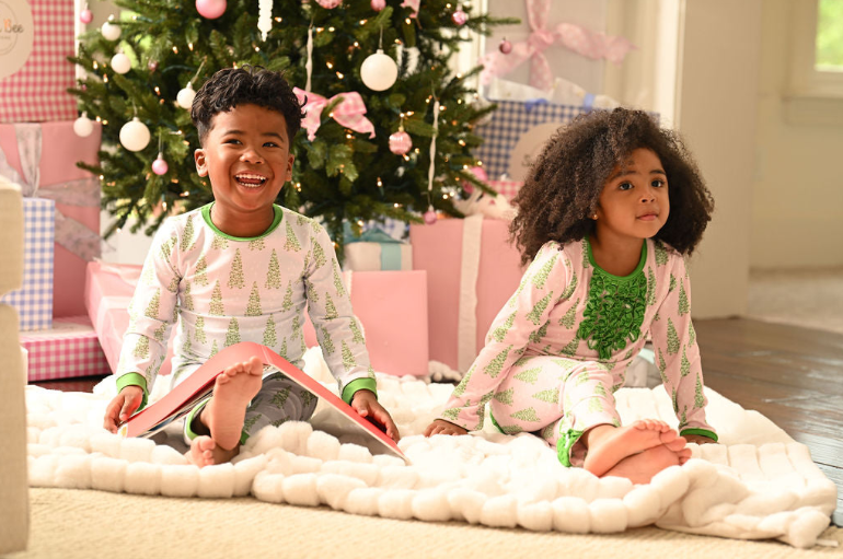 Boys Blue Holiday PJ's