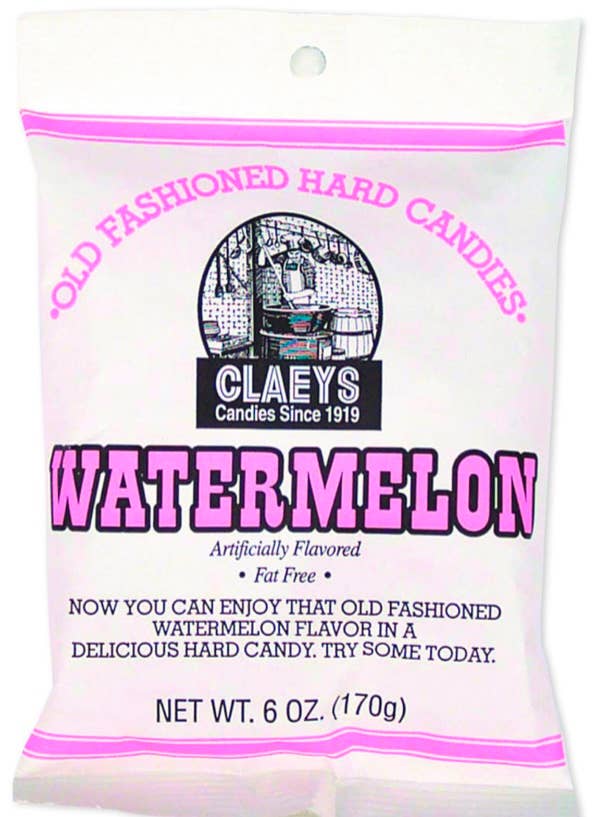 Nostalgic 1919 Old Fashioned Claey’s Watermelon 🍉Hard Candy