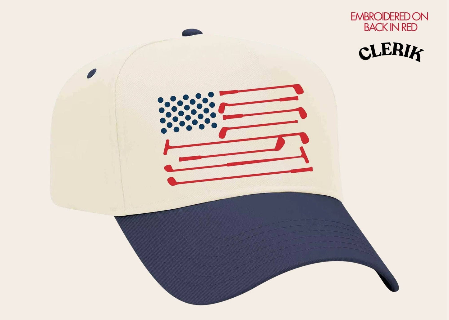 USA Golf Clubs Cap