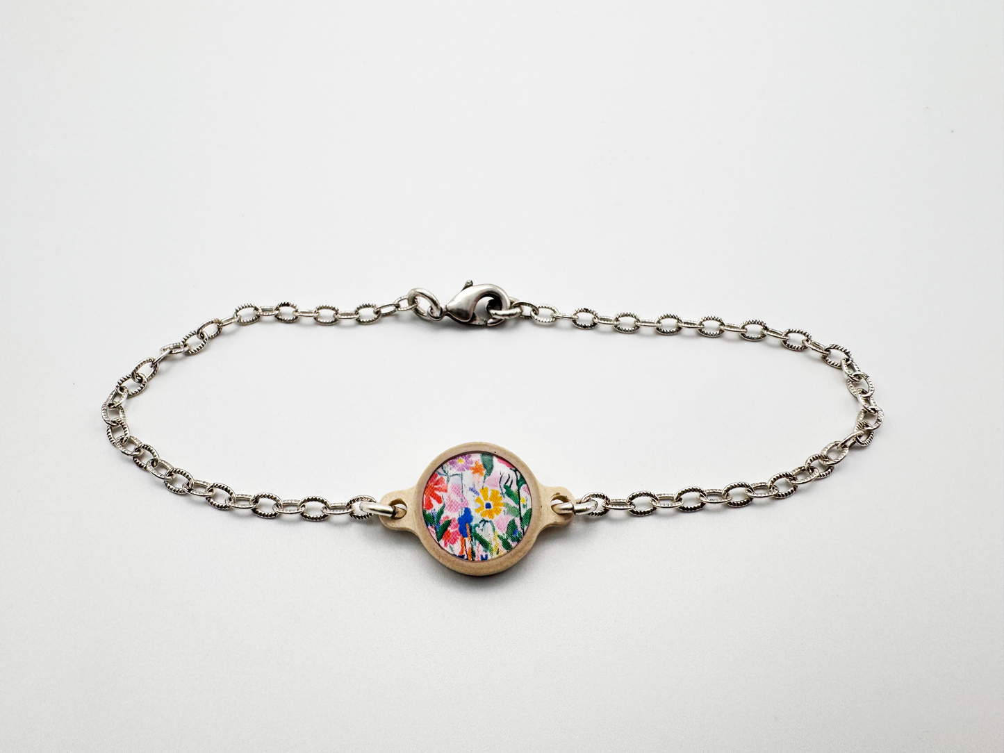 Tap To Pray™ - Survivor Series Handmade Bracelets: Onyx + Cross
