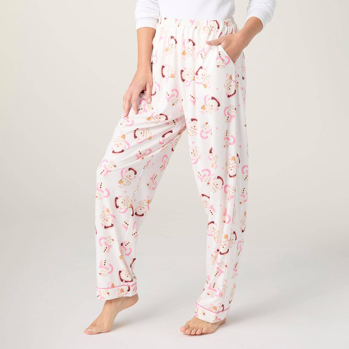 Dreamland Pants-Fall: Blush Santa / XXL