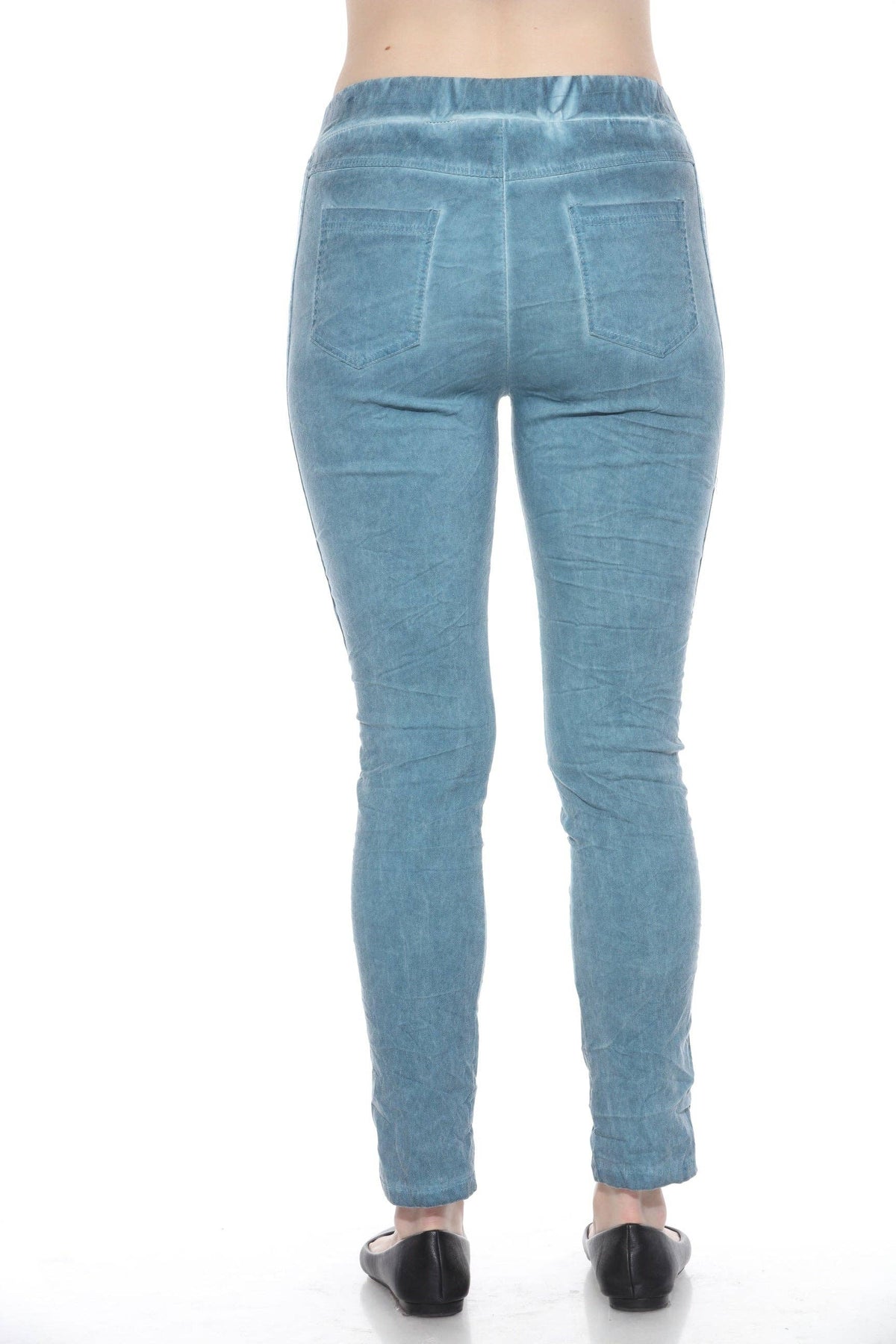 Ribbon Stretch Pants: Black / One Size (2-14)