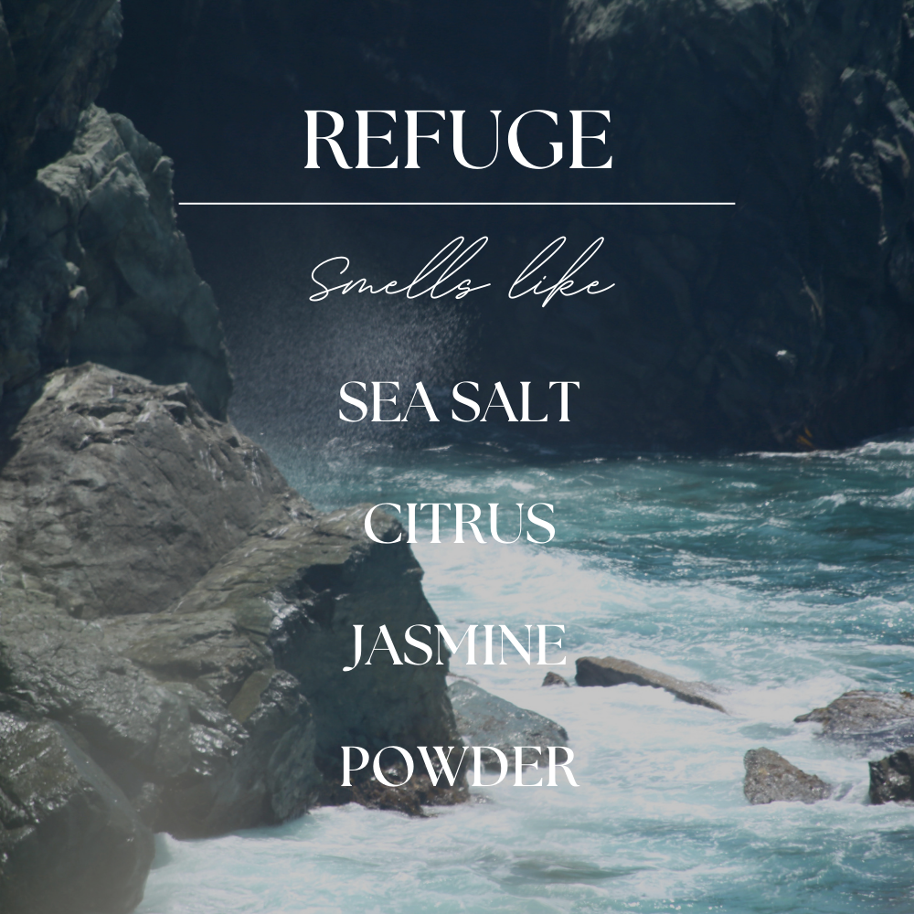 Refuge | Sea Salt & Ozone | 2.4 oz. Soy Wax Melt