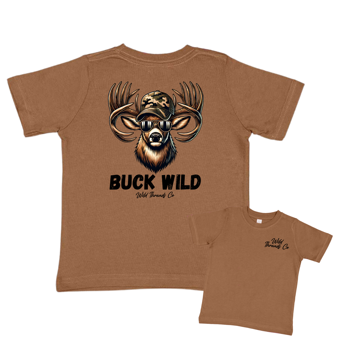 Boys Buck Wild Tee