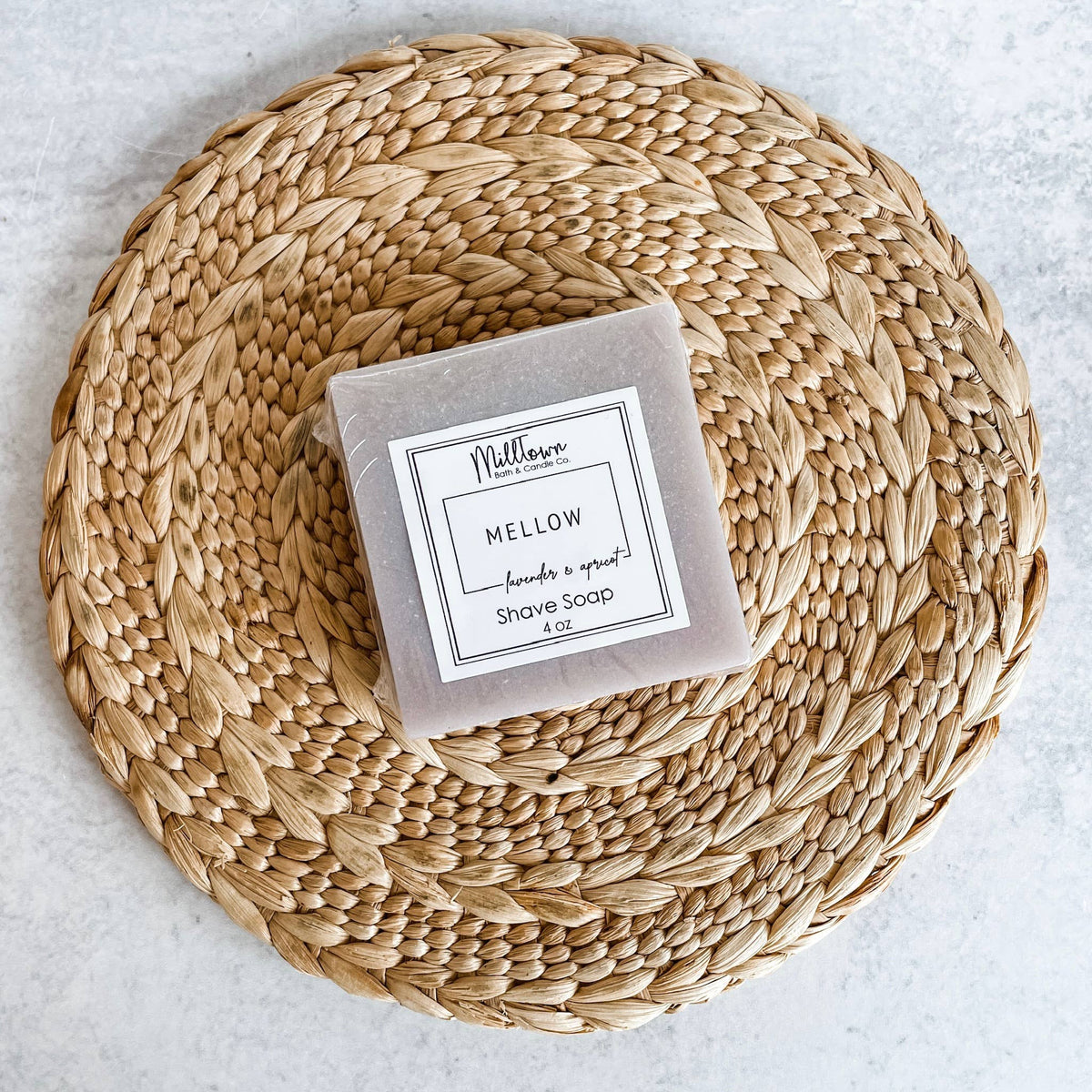 Mellow Shave Soap | Rich Lather & Smooth Shave | Safe for Sensitive Skin