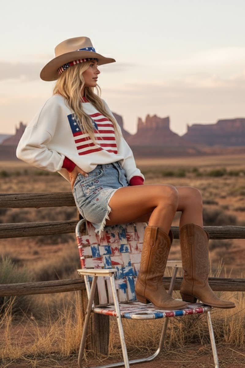 Patriot Relaxed Fit Sweater