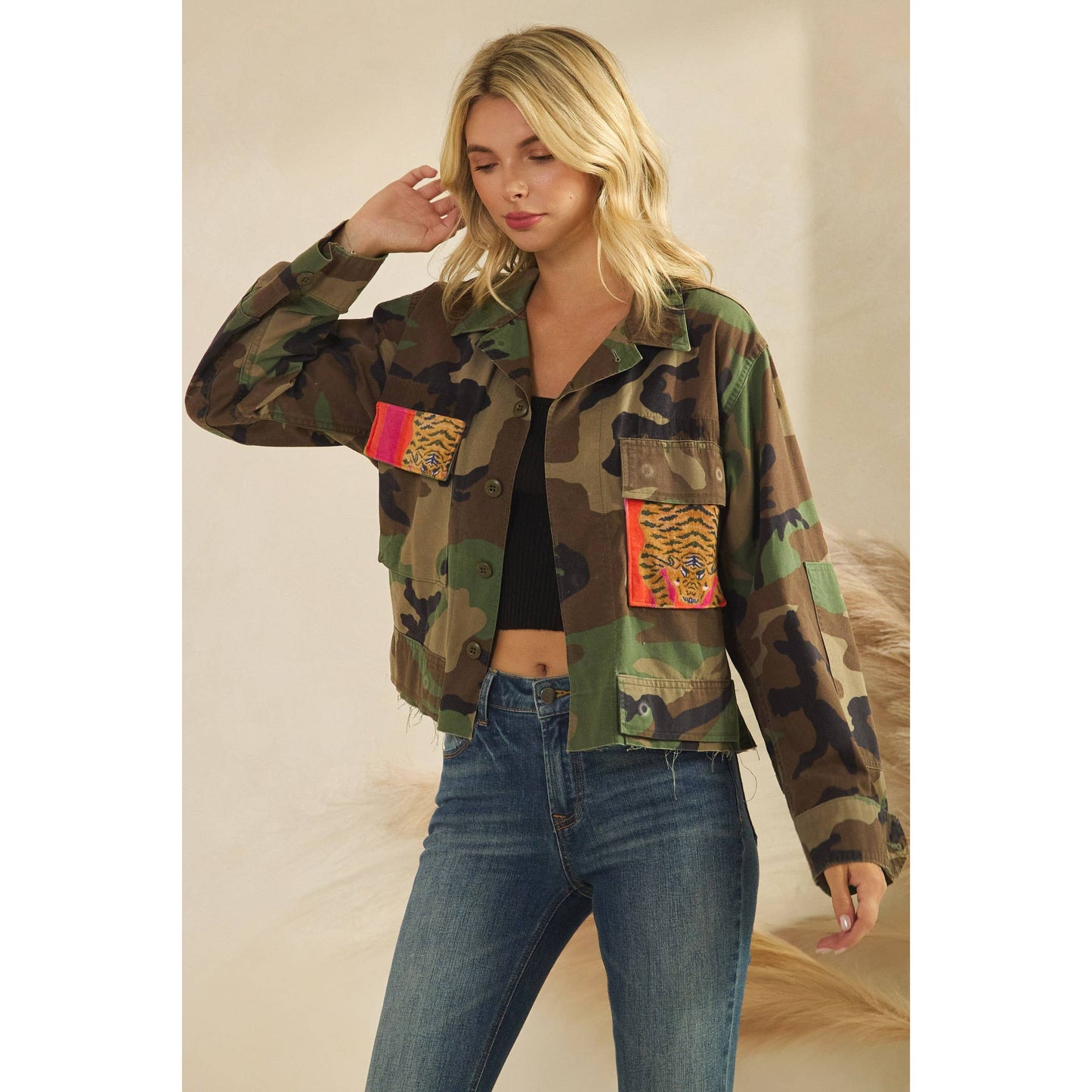Into the Wild Recycled Camo Jacket