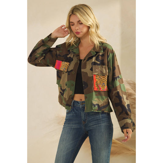 Into the Wild Recycled Camo Jacket