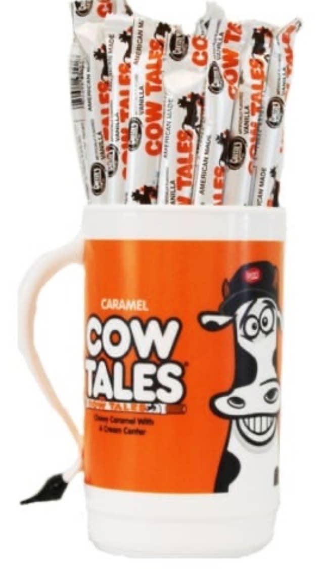Nostalgic 1984 GOETZ CARAMEL Cow 🐮Tales® 100ct w/Tumbler