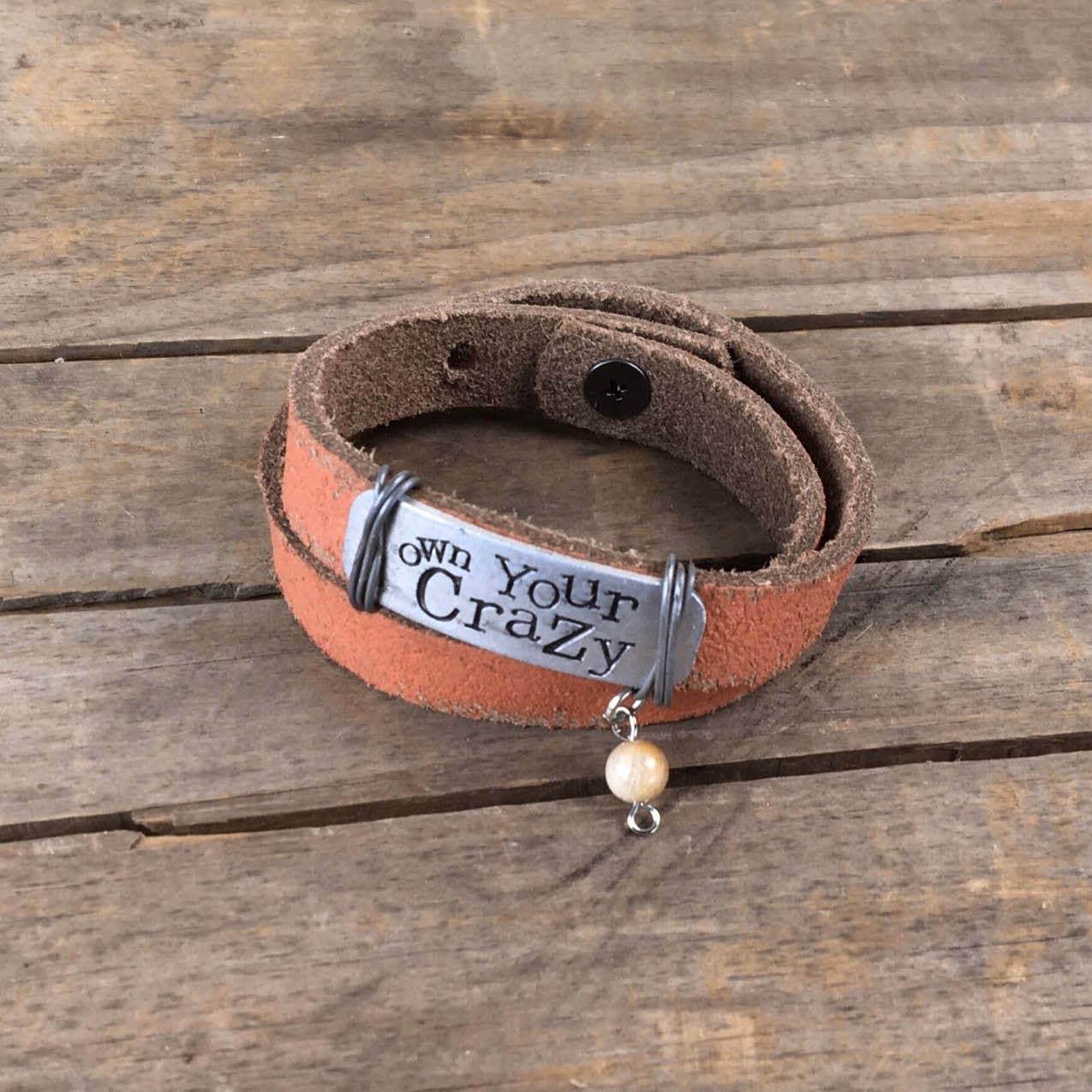 Own Your Crazy Wrap Bracelet