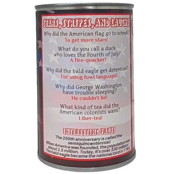 Canned Liberty - Happy 250 Birthday America Limited Edition: Foil Lid