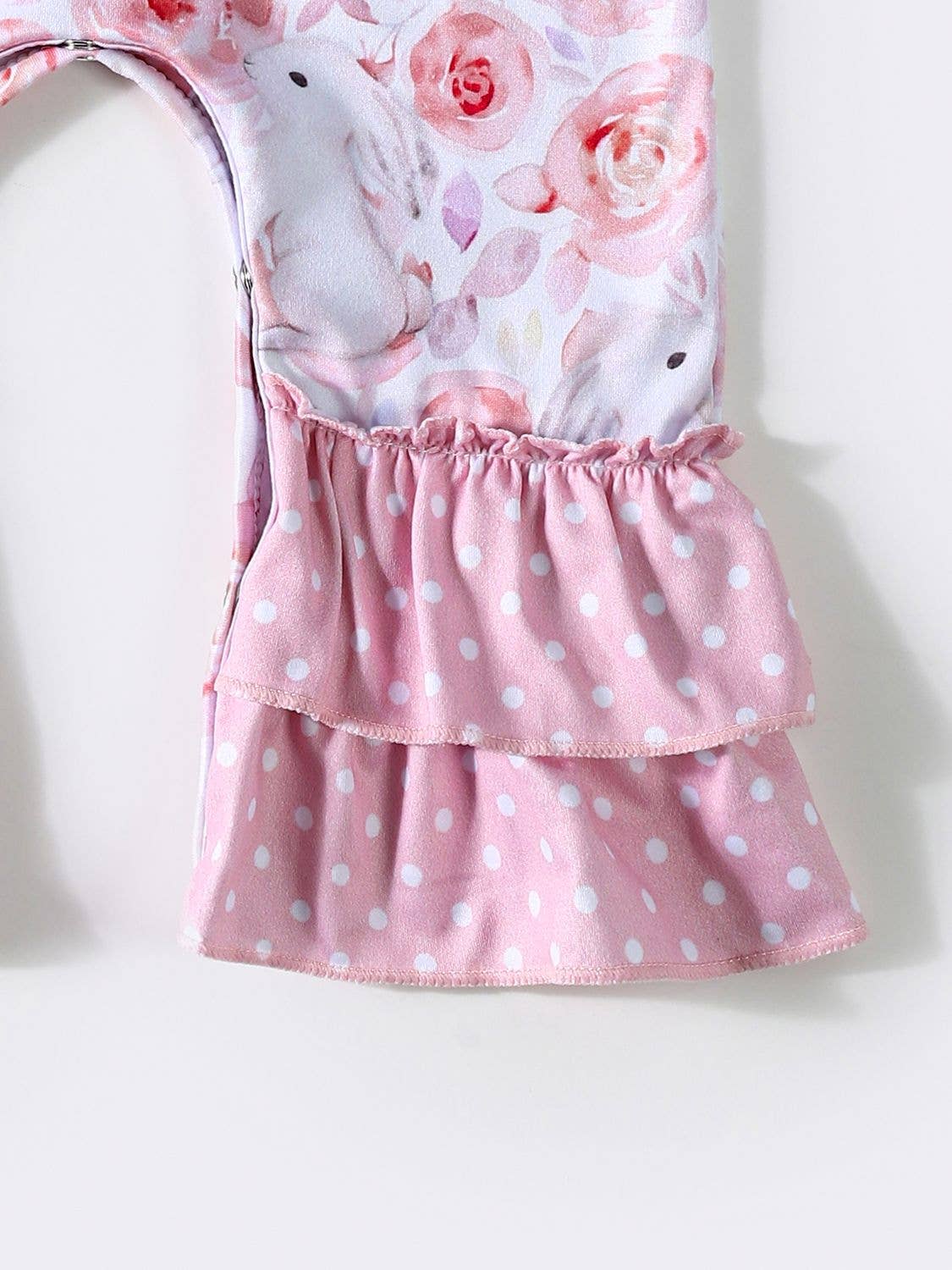 Bunny Blooms Baby Romper Easter