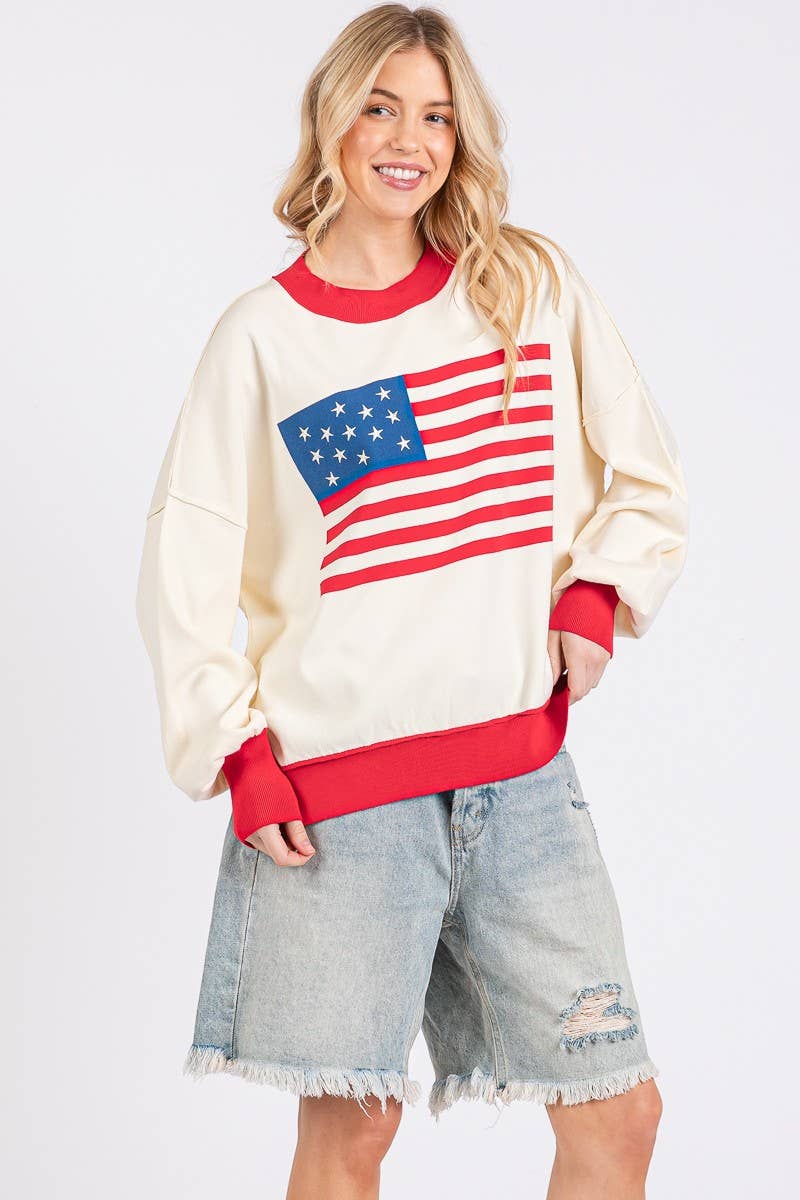 Patriot Relaxed Fit Sweater