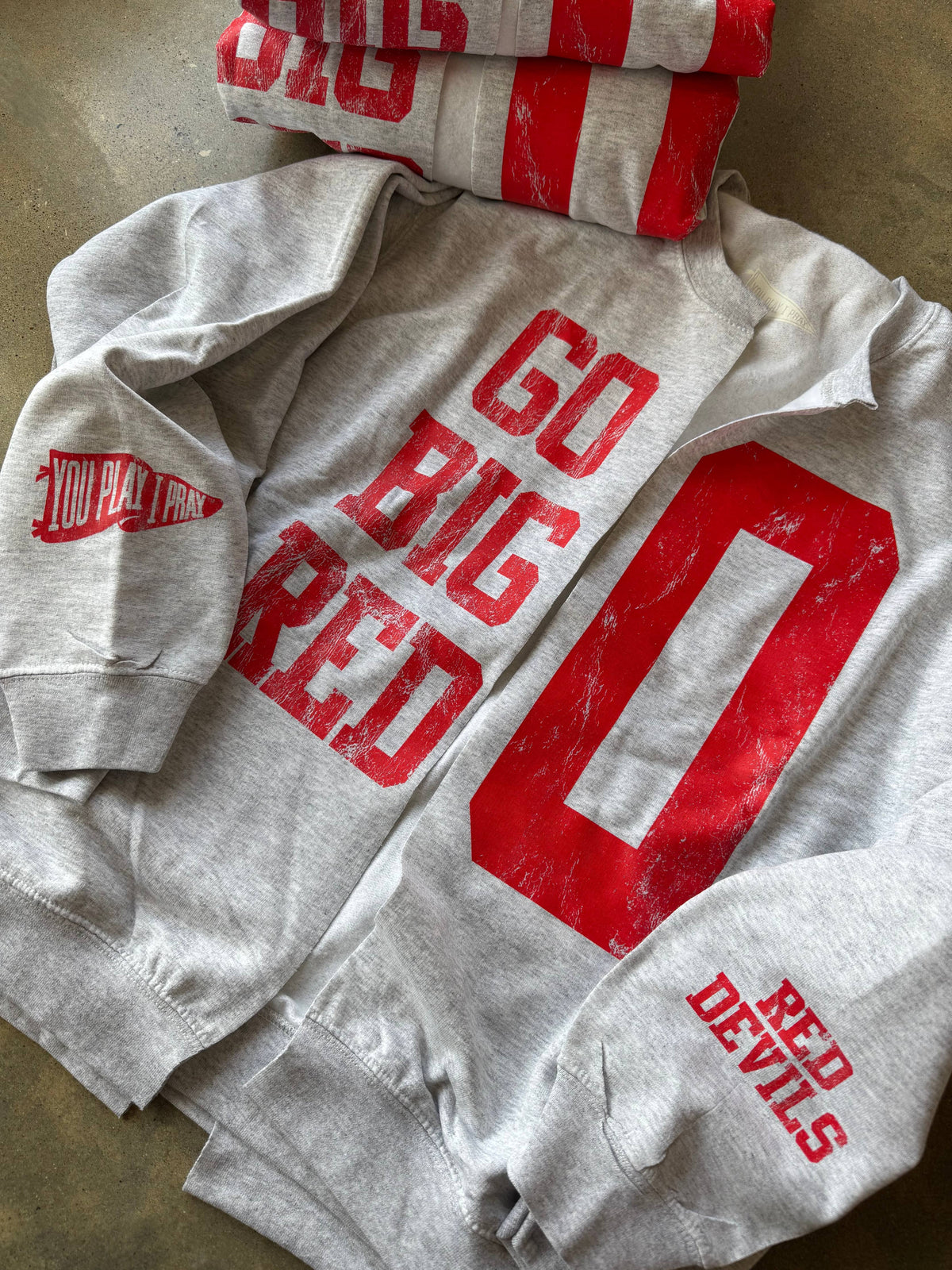 Custom #1 Fan™ | Gameday Cardigan | Football Mom Sweatshirt: 3XL