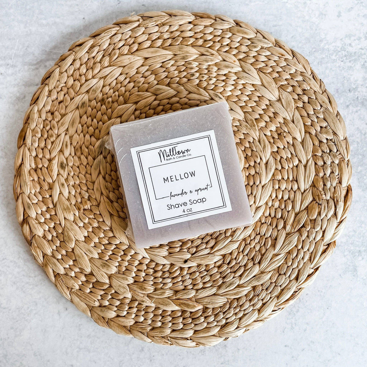 Mellow Shave Soap | Rich Lather & Smooth Shave | Safe for Sensitive Skin