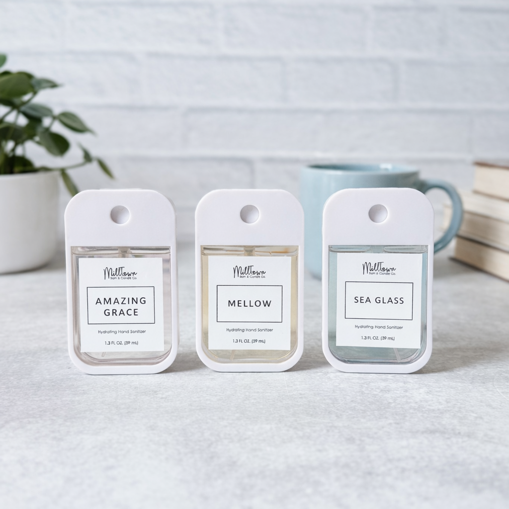 Non-Toxic Hand Sanitizer Spray | Natural Clean Ingredients: Mellow