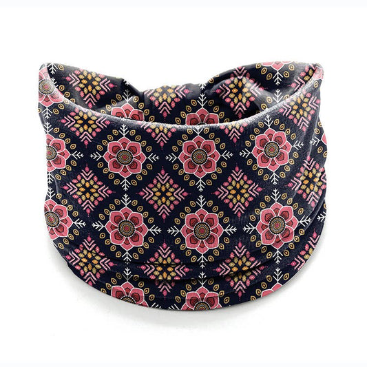 Midnight Pink Bohemian Headband