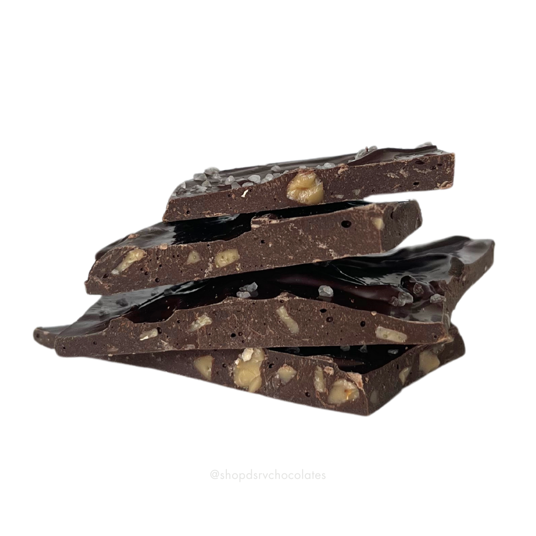 Salted Caramel Coffee Toffee Chocolate Bark - 4.2oz Bag