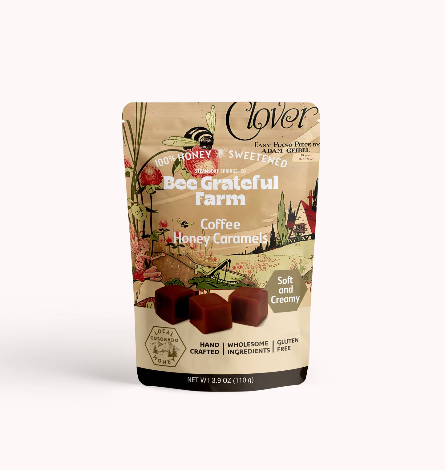 Assortment case 100% Honey Sweetened Caramels